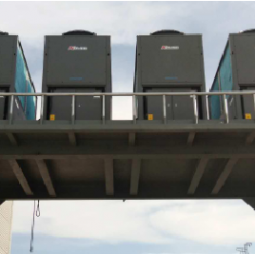 红旗4S店空气源热泵采暖制冷系统