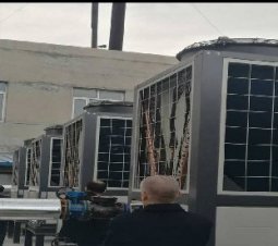 内蒙古洗浴中心空气源热泵采暖系统