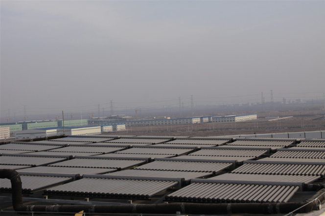 滨河新区科教城集热工程